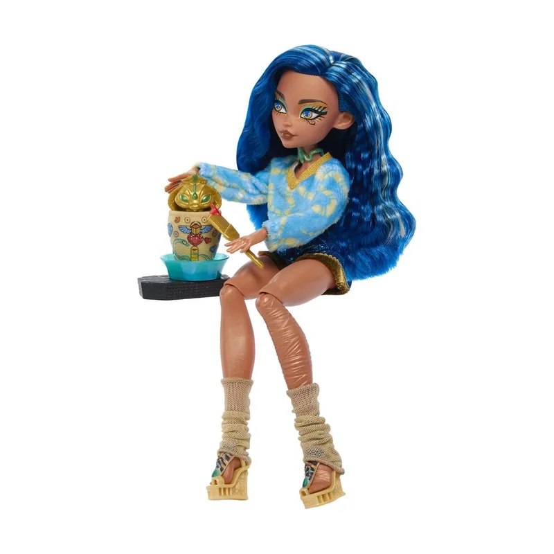 Mattel Monster High Muñeca Cleo De Nile Self-Scare Secrets