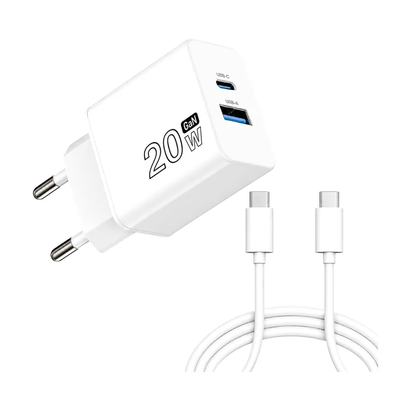 Lostech Cargador gan con cable usb a