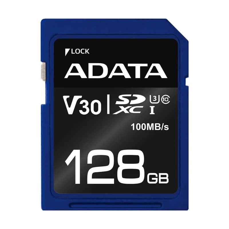 Adata ASDX128GUI3V30S-R memoria flash 128 GB SDXC UHS-I Clase 10