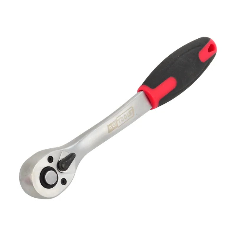 Awtools grzechotka 1/4" wygięta black line