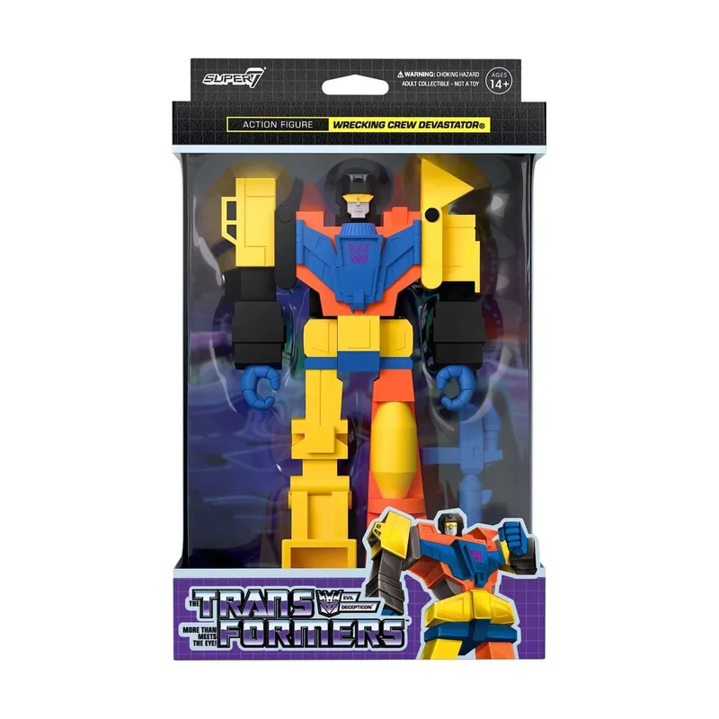 Super 7 Super7 Transformers Wrecking Crew Devastator