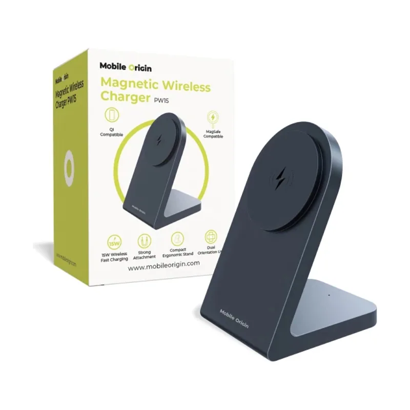 Mobile origin MO-MWCH-PW15 cargador de dispositivo Negro USB Cargador