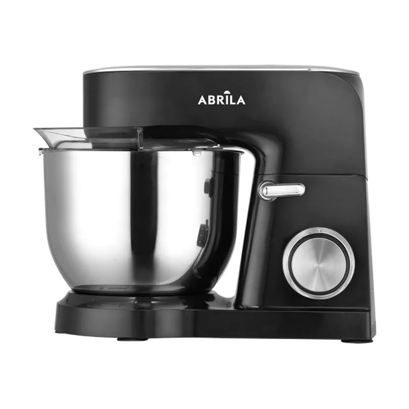 Abrila Batidora amasadora rocio negra 1000w 6vel bol5l ac.inox.funcion pulso,c/tapa,antidesliz.29,5x37x24cm