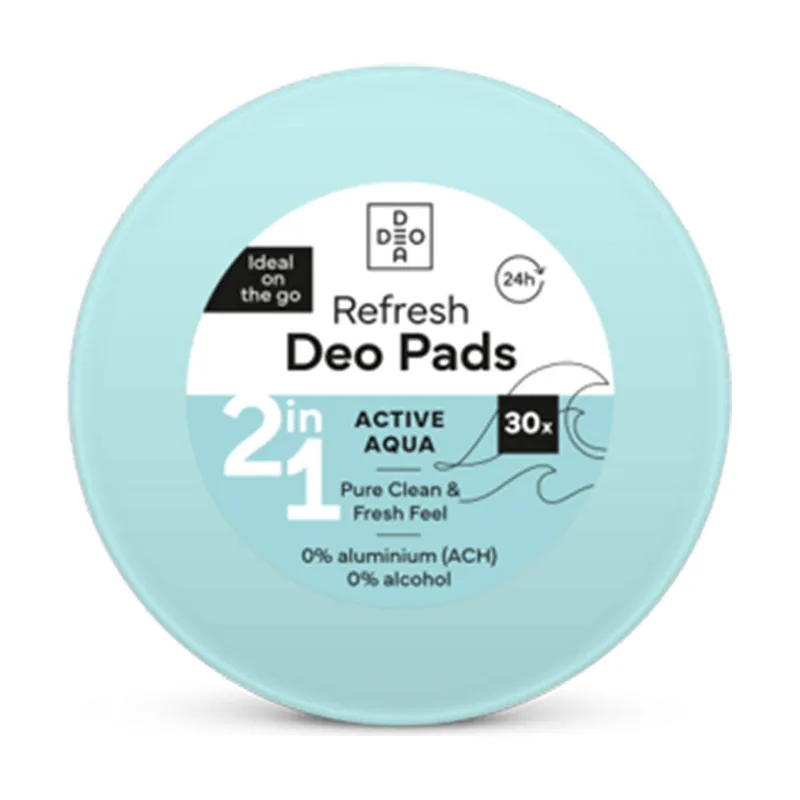 Deodea Deo pads discos active aqua 30 u