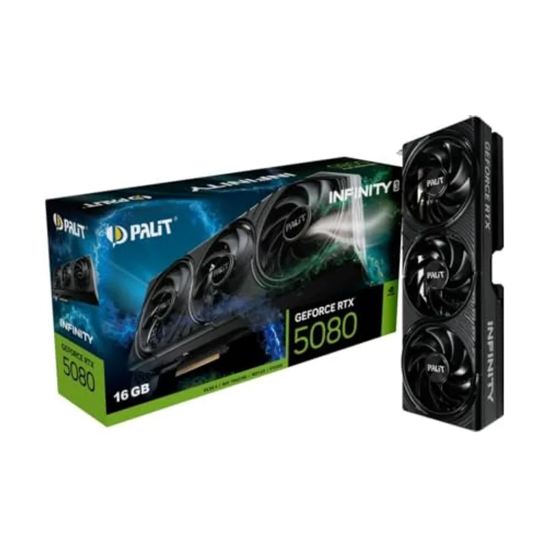 Palit RTX5080 INFINITY 3 256bit 3-DP HDMI NVIDIA GeForce RTX 5080