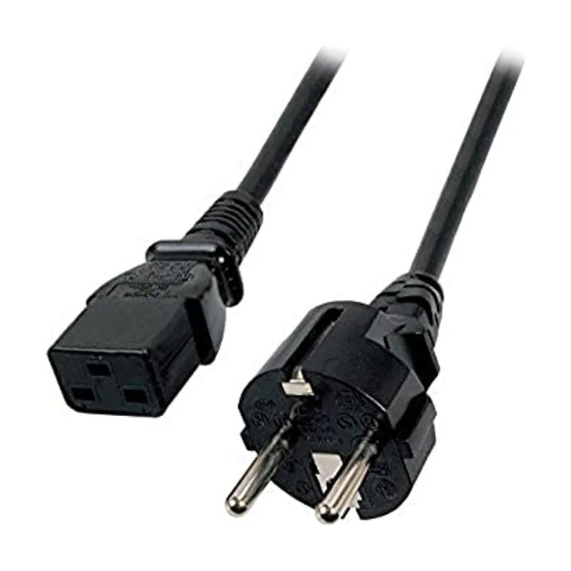Efb elektronik EK511.3 cable de transmisión Negro 3 m Enchufe tipo F C19 acoplador