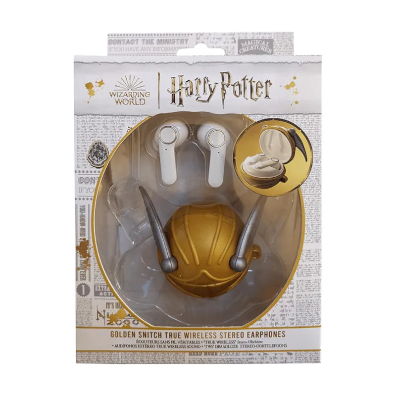 Lazerbuilt Harry Potter Auriculares inalámbricos Golden Snitch