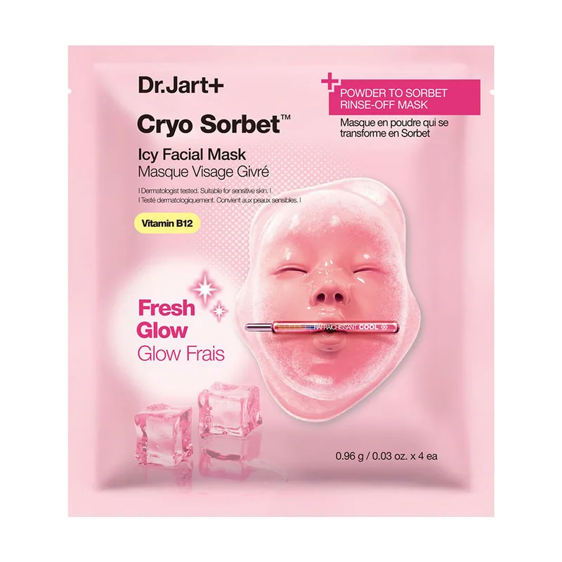 Dr. Jart+ CRYO SORBET ICY mascarilla facial 4 u