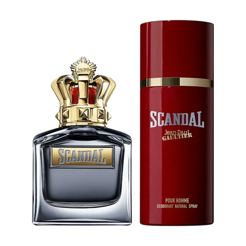 Jean Paul Gaultier Set scandal homme edt + gel