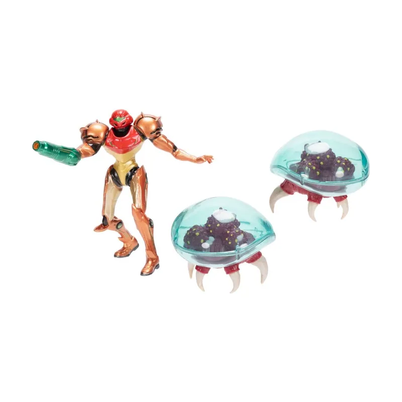 Jakks Pacific Set de Figuras de acción Nintendo Metroid Prime de Samus