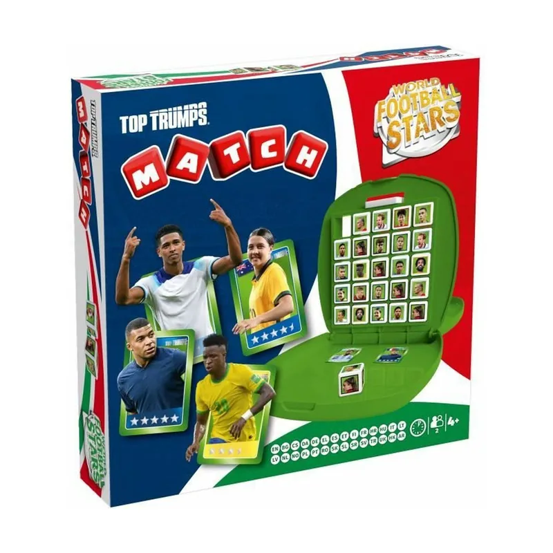 Winning moves Top Trumps Match Juego de Mesa de Fútbol