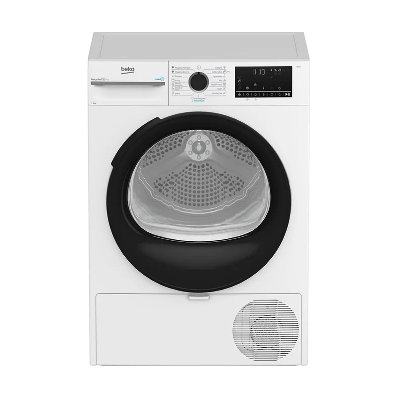 Beko bm3t49249w tumble dryer freestanding front-load 8 kg