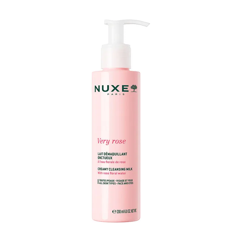 Nuxe VERY ROSE leche desmaquillante cremosa 200 ml