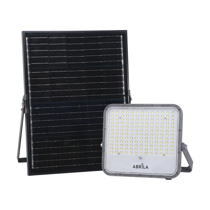 Abrila solar ferrol 200w 6500k gris 2900lm ip65 cable