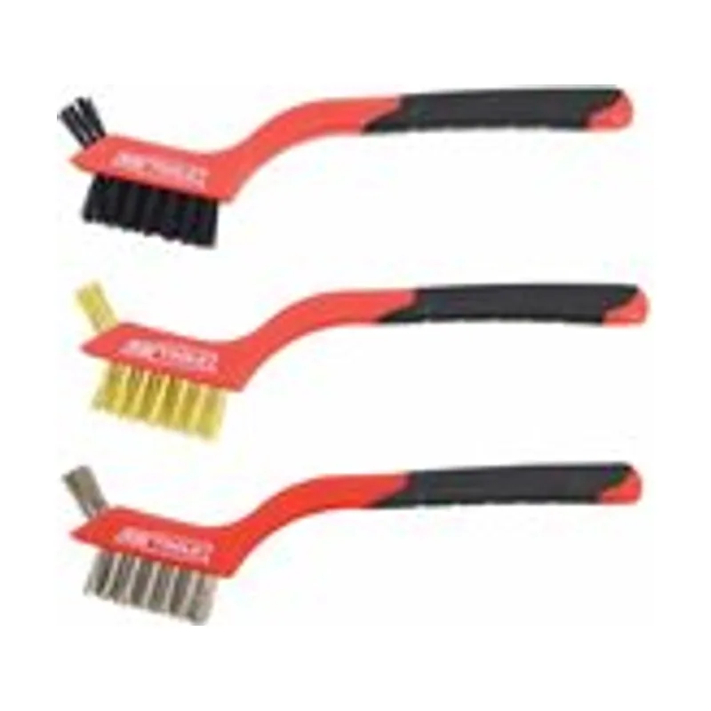 Awtools Set de 3 cepillos de alambre mini