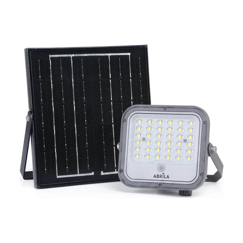 Abrila solar ferrol 50w 6500k gris 890lm ip65 cable