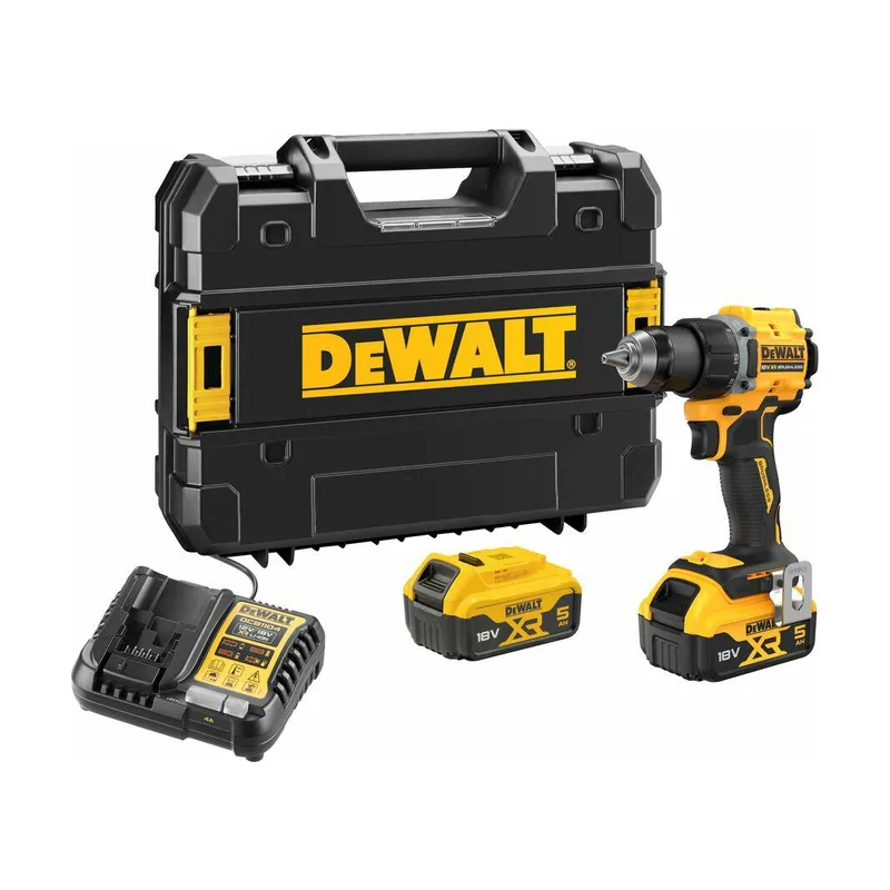 DeWalt Taladro Atornillador sin escobillas XR 18V para uso profesional para mejorar el rendimiento en cada uso con medida o especificación 18V