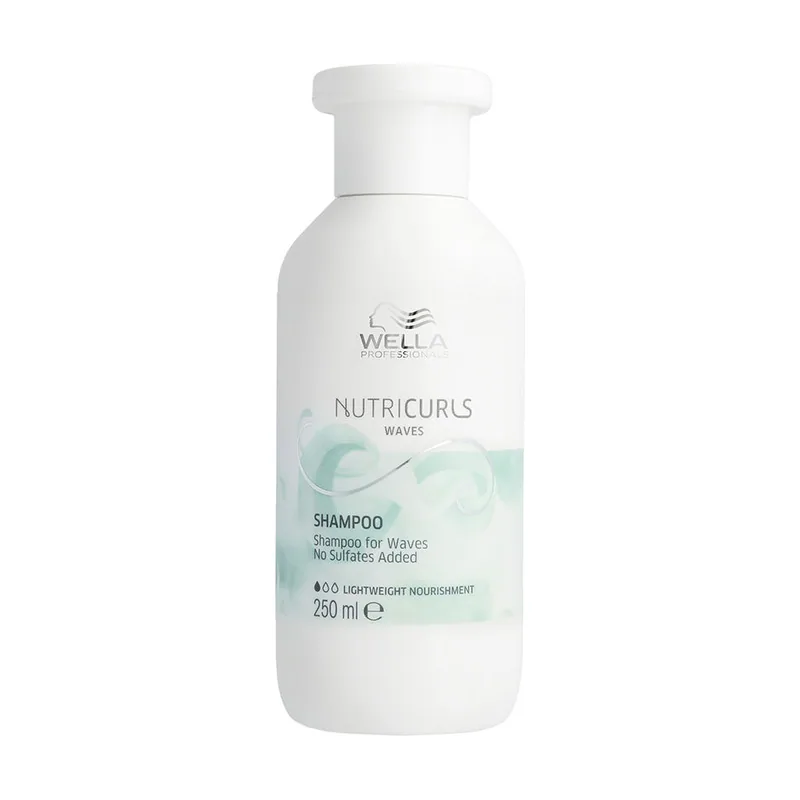 Wella Professionals NUTRICURLS Champú Cabello con Rizos y Ondas 250 ml