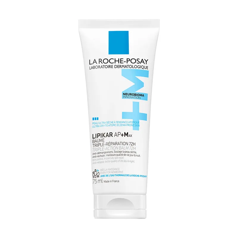 La Roche-Posay LIPIKAR AP+ MAX bálsamo triple reparación 75 ml