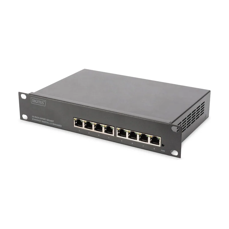 Digitus Conmutador Gigabit Ethernet 8 puertos