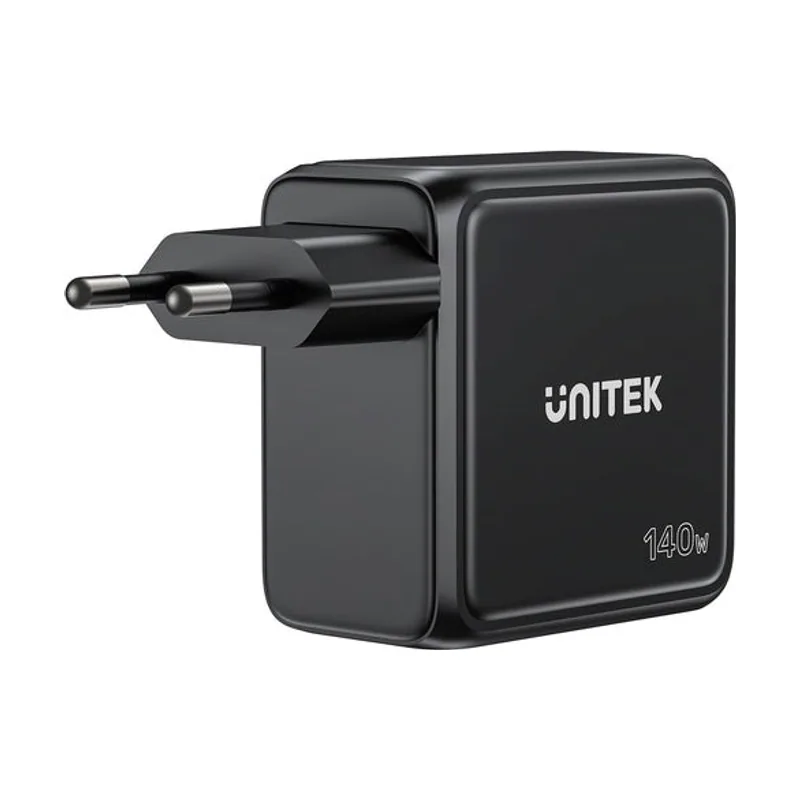 Unitek wall charger with screen 140w 3xusb-c pd3.0