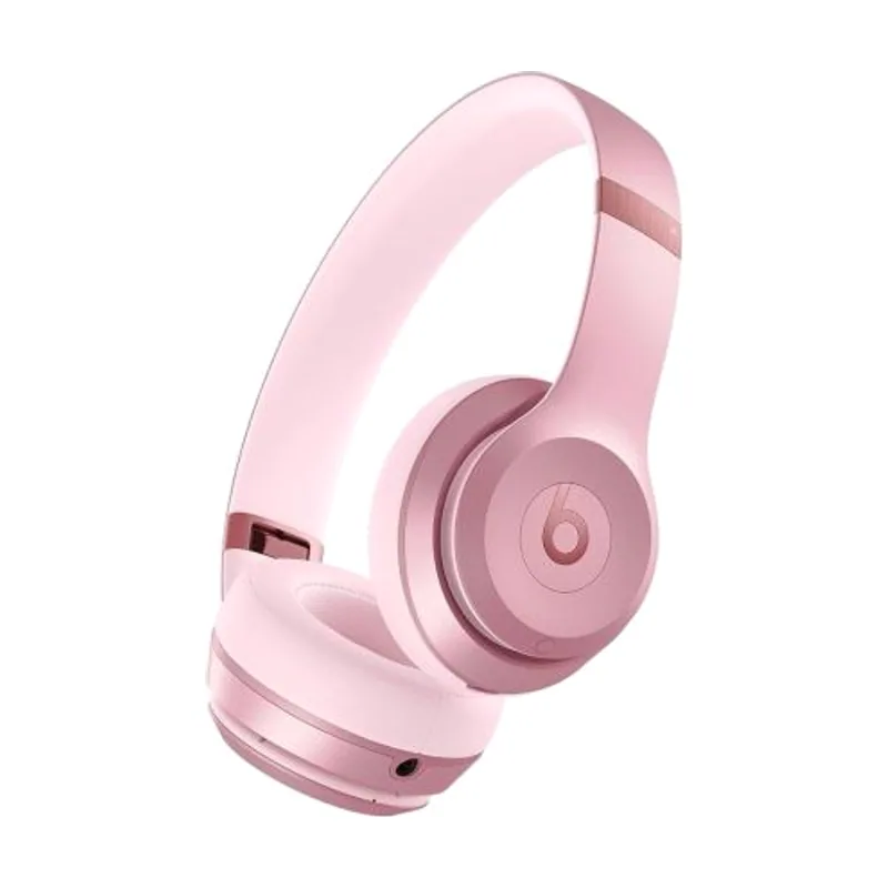 Beats solo 4 wireless headphones metallic pink mdwj4