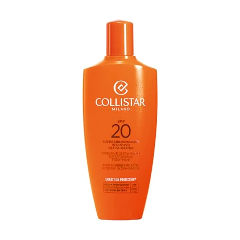 Collistar Intensive Ultra-Rapid Supertanning Treatment SPF20 Crema de protección solar Cara y cuerpo 20 Adultos