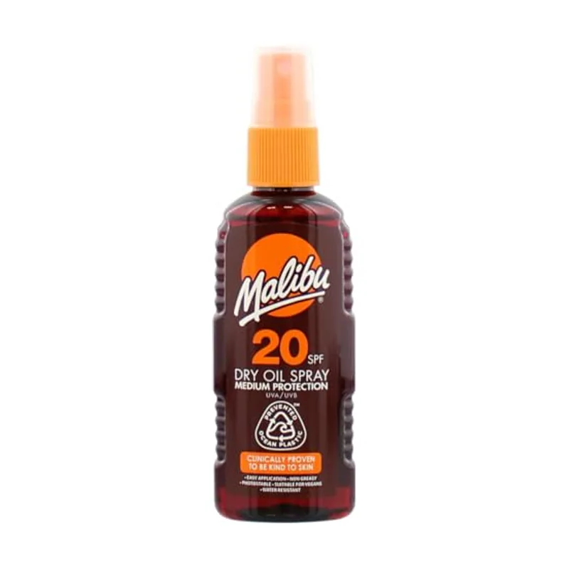Malibu aceite seco vaporizador spf20