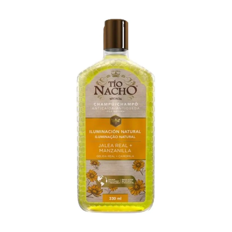 Champú anticaída iluminación natural botella 330 ml