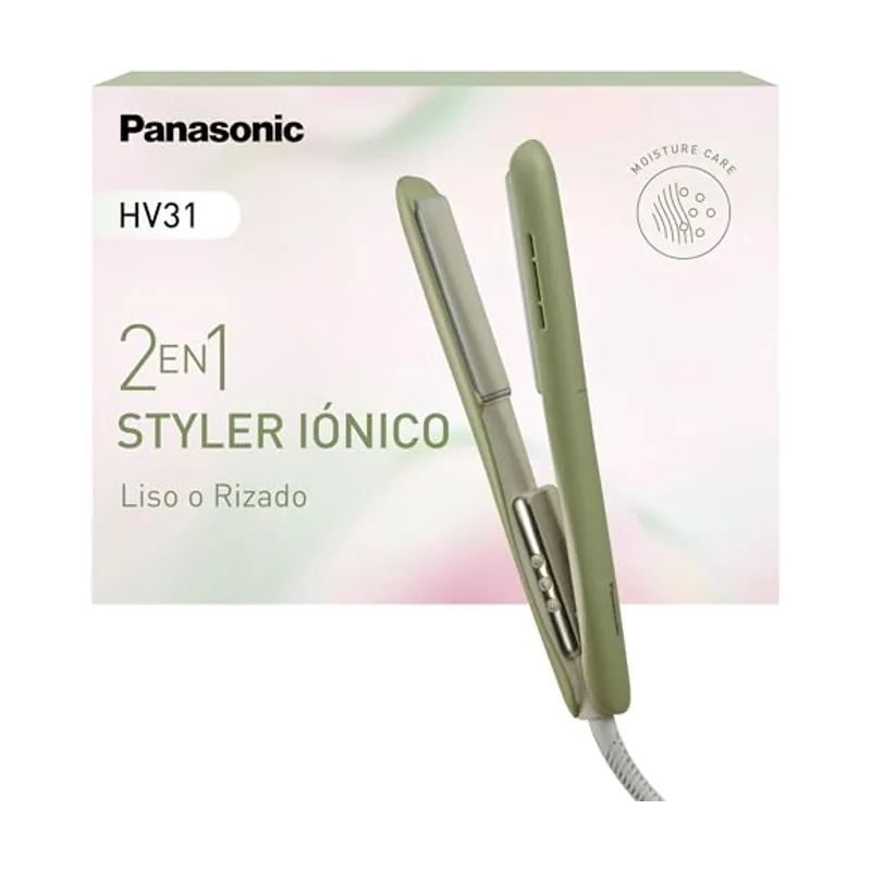 Panasonic EH-HV31-G503 Moldeador Iónico 2 en 1