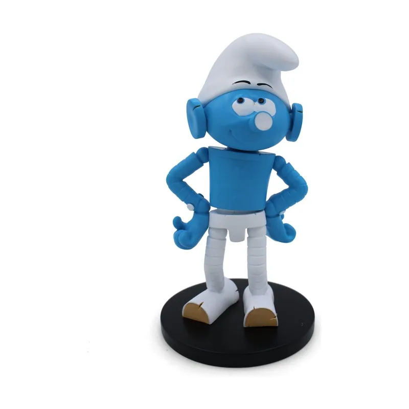 0.08711400:puppy Los pitufos estatua pitufo robot 11 cm