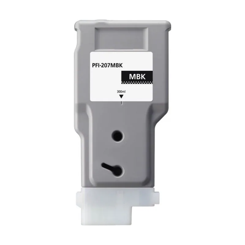 Canon pfi207 negro mate cartucho de tinta pigmentada generico