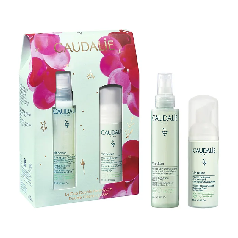 Caudalie Vinoclean Doble Limpieza Estuche 2 pz