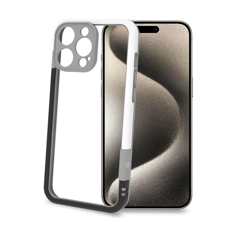 Celly Custodia per Cellulare IPHONE 16 PROMAX Bianco