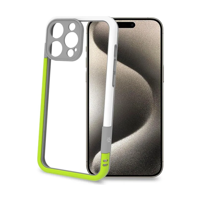 Celly Custodia per Cellulare IPHONE 16 PROMAX Bianco