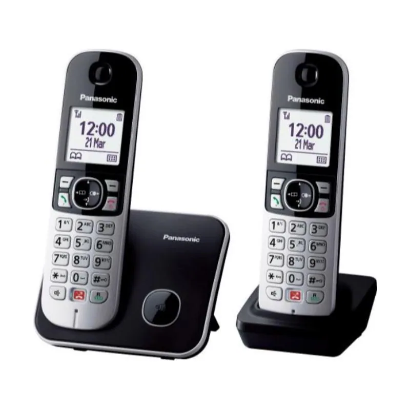 Panasonic KX-TG6852JTB DECT Identificador de llamadas