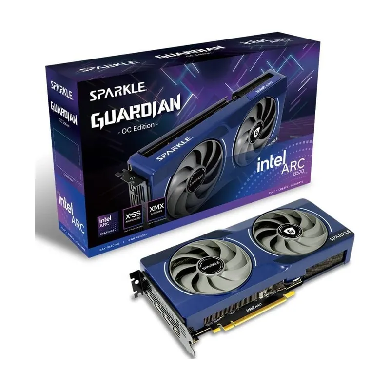Sparkle Tarjeta gráfica Intel Arc B570 Guardian OC