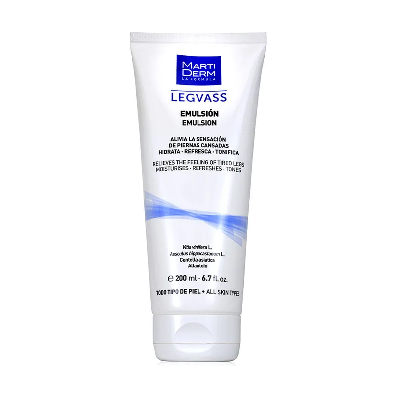 Martiderm LEGVASS emulsión hidratante piernas cansadas 200 ml