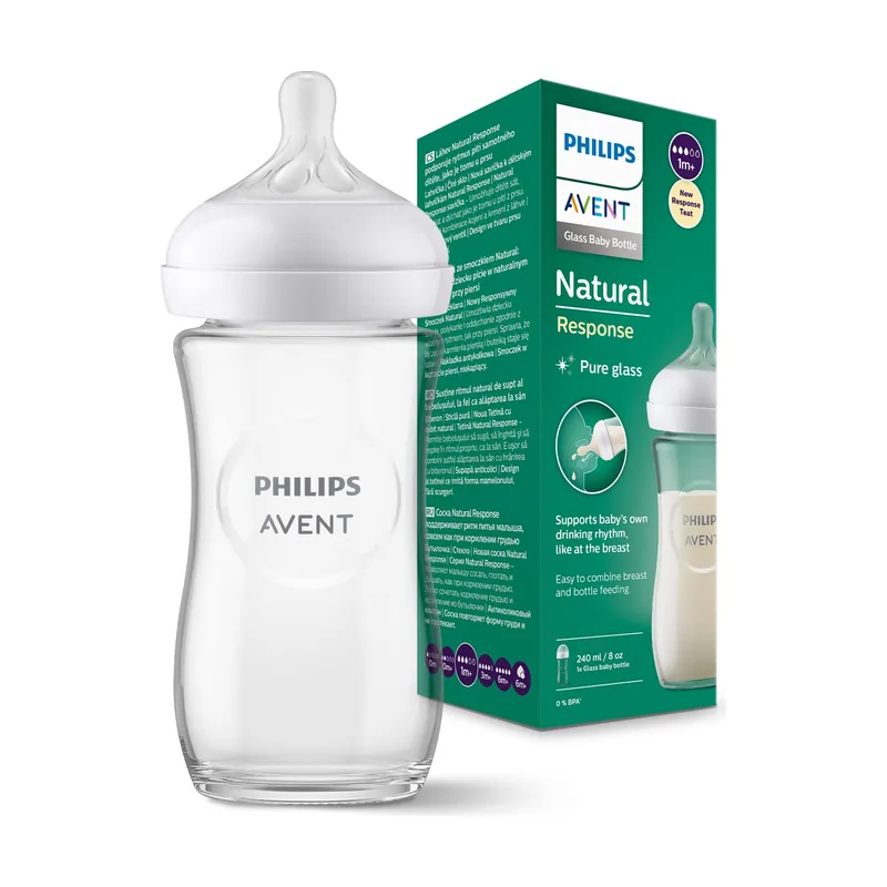 Philips AVENT Natural Response SCY933/01 Biberón cristal
