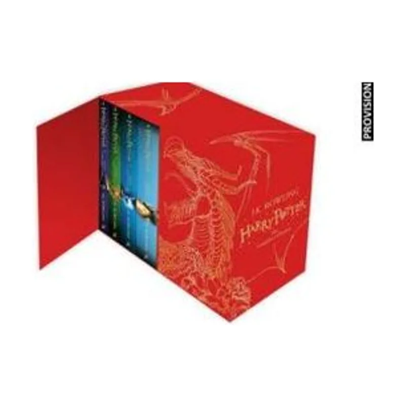 Penguin random house grupo editorial Estuche de lujo Harry Potter (Harry Potter edición la portada ilustrada por Johnny Duddle