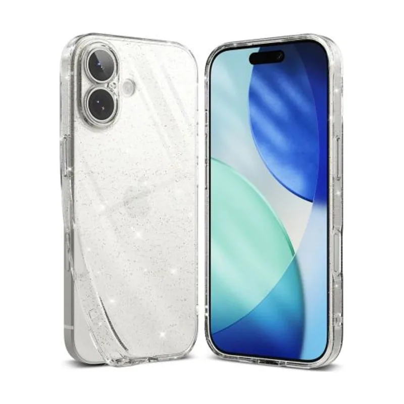 Ringke iphone 17 case air glitter clear