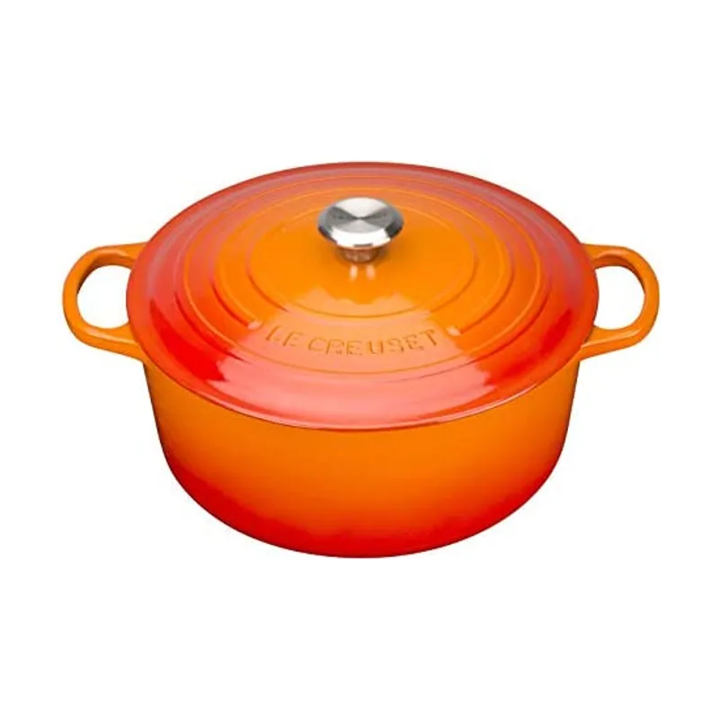 LE Creuset Cocotte redonda de hierro fundido