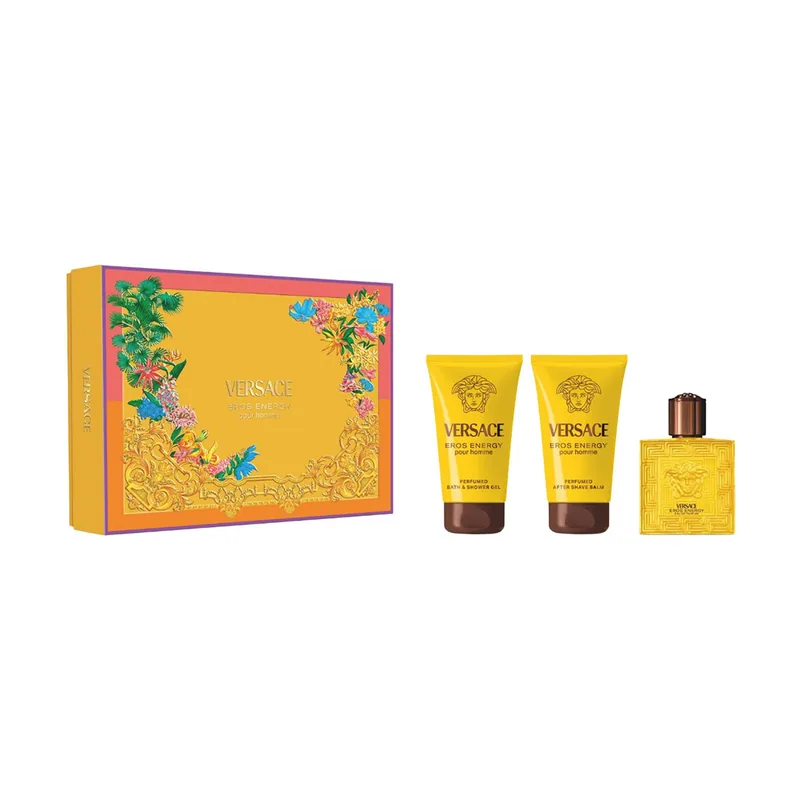 Versace Eros energy eau de parfum + shower gel + after shave balsam
