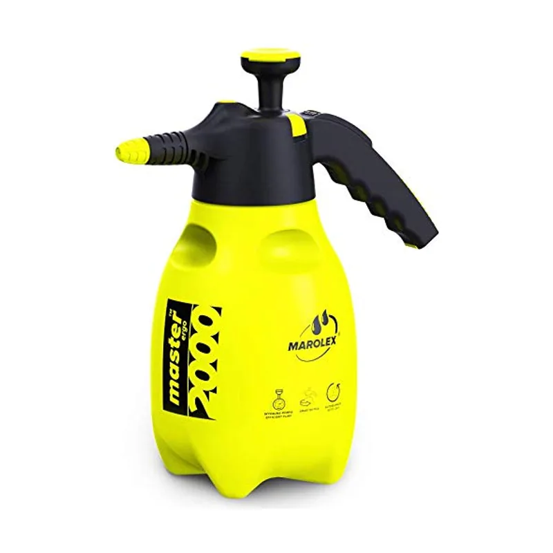 Marolex Pulverizador de bomba de jardín portátil para patio y césped para malas hierbas y plantas Master Ergo 2000 ml