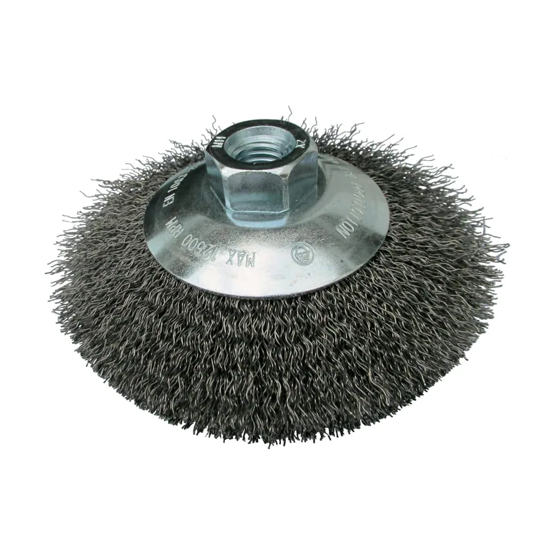 Klingspor Cepillo cónico 115 mm rosca M14 0,3