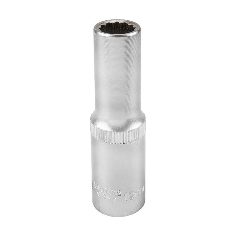 Rockforce Adaptador profundo 1/2" 12mm 12-puntas