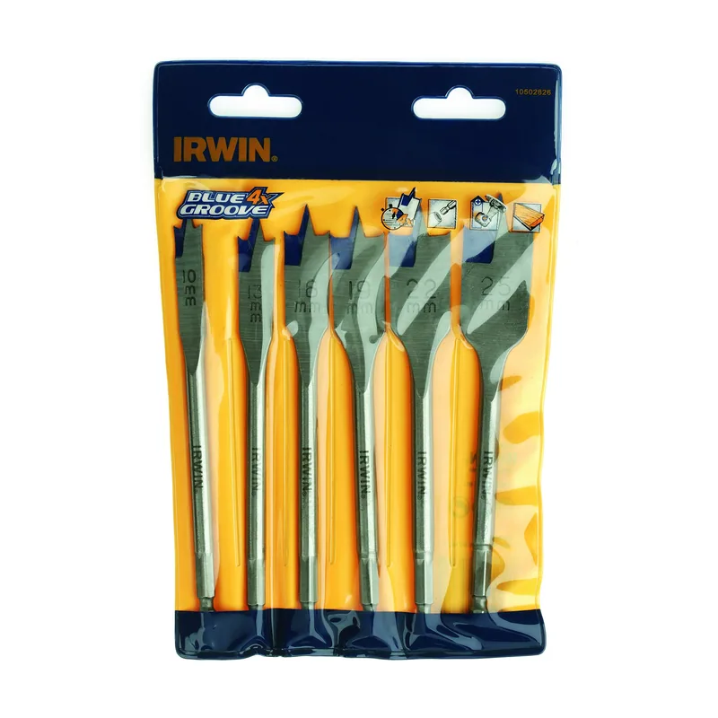 Irwin wiertło łopatkowe kpl. 6szt. blue groove 4x 10
