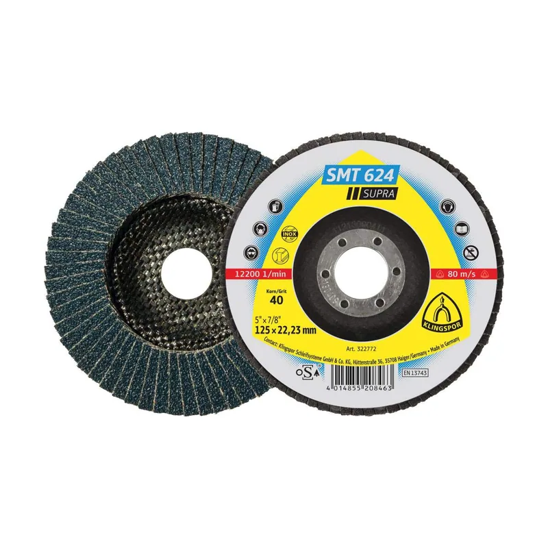 Klingspor 322772 SMT 624 Discos de Láminas Abrasivos
