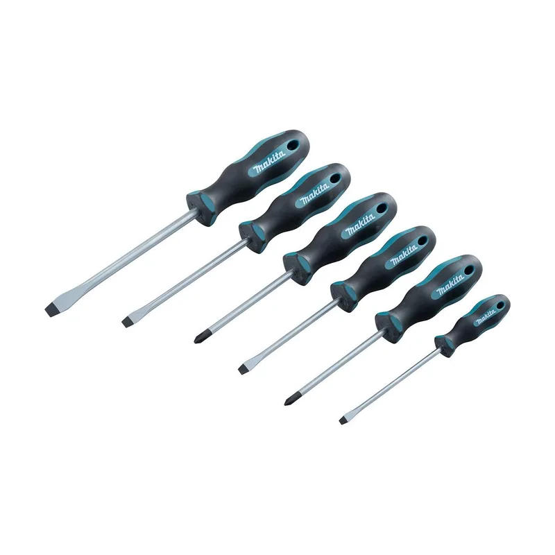 Makita Juego de destornilladores de precisión de 6 piezas E-10506