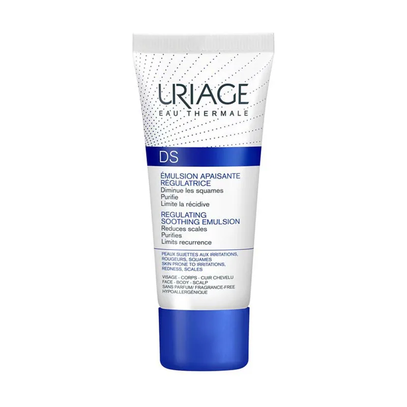 Uriage Ds Emulsión Calmante Reguladora con Glicerina y Manteca de Karité 40 ml